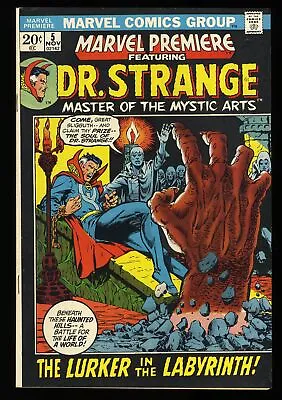 Buy Marvel Premiere #5 VF+ 8.5 Doctor Strange 1st Vishanti Shuma-Gorath! Marvel 1972 • 43.97£