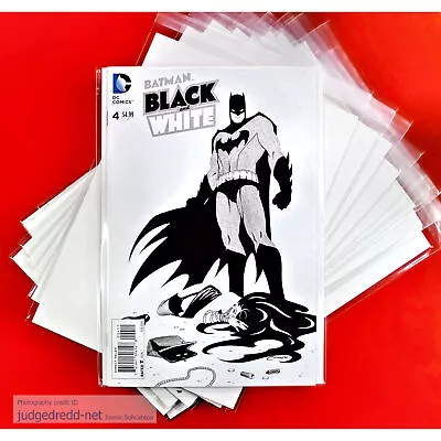 Buy Acid-Free Comic Bags ONLY Size17 For Silver Age Batman Etc DC And Marvel Comics • 12.98£