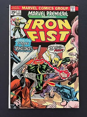 Buy Marvel Premiere #17 - 3rd Appearance Of Iron Fist (Marvel, 1972) VF • 16.67£