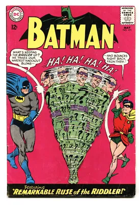 Buy Batman #171 - 1965 - DC - VG/FN - Comic Book • 851.19£