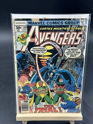 Buy The Avengers #160 Jun 1977, Marvel Comic Book Bad Condition • 2.40£