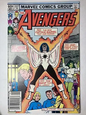 Buy Avengers #227 (1983) VF/NM Monica Rambeau Joins! Newsstand Combine Shipping • 10.87£
