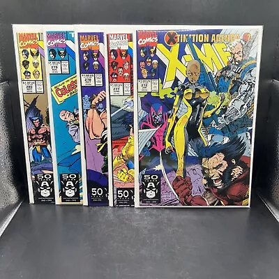 Buy Uncanny X-Men #272 277 278 279 & 280 - Marvel Modern Age Comic Book Lot(A44)(34) • 15.18£