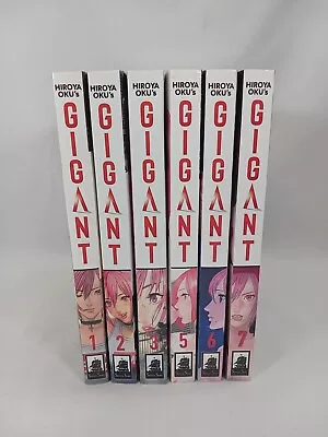 Buy Gigant Volumes 1 2 3 5 6 7 Lot Hiroya Oku Seven Seas Manga English Version  • 56.13£