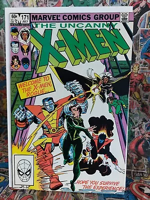 Buy Uncanny  X-Men #171 FN+  Marvel 1983 Rogue Joins The X-Men • 19.95£