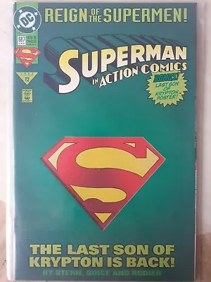 Buy Action Comics 687 Jun 93 Dc Comics No Poster • 4.40£