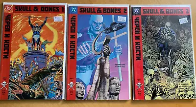 Buy Skull & Bones : COMPLETE 3 Issue DC Comics 1992 Deluxe Series. C. NM See Photos • 9.99£