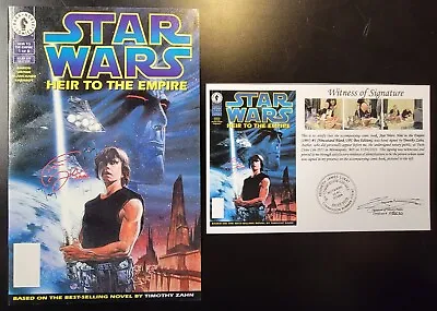 Buy Star Wars Heir To The Empire (1995) #1 Ultra Rare Blank UPC SIGNED Timothy Zahn • 689.82£