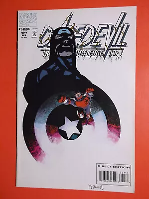 Buy Daredevil # 327 - Vf 8.0 - 1994 Captain America Cover - The Knowledge Tree • 3.16£