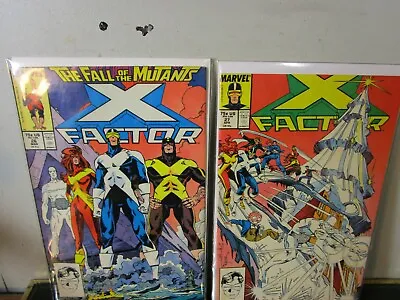 Buy X-factor Lot 26-27-marvel Bagged Boarded • 11.46£