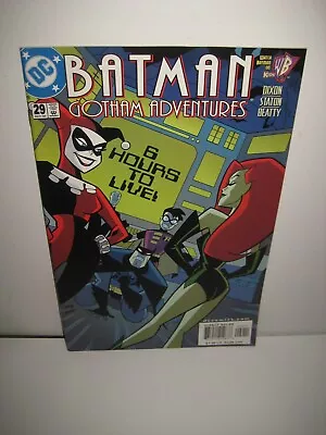 Buy Batman Gotham Adventures #29 Early Harley Quinn Poison Ivy Cover DC 2000 • 14.19£