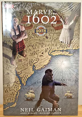 Buy Marvel 1602 By Neil Gailman 10th Anniversary Edition (Deluxe OHC) RARE OOP HC HB • 19.99£