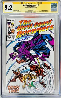 Buy CGC Signature Series Graded 9.2 West Coast Avengers #19 Signed By Jeremy Renner • 276.96£