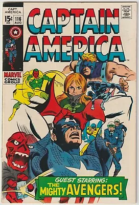 Buy Captain America #116    (Marvel Comics 1968)   VFN • 49.95£