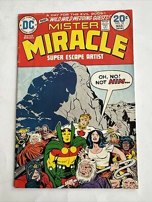 Buy Mister Miracle #18 DC Comics 1974 Bronze Age, Boarded • 4.83£