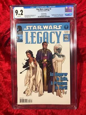Buy Star Wars Legacy #3 (newsstand) CGC 9.2- Second Printing • 79.06£