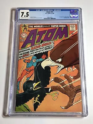 Buy 1968 Dc The Atom #37 First Appearance Of Major Mynah Low Census Pop Cgc 7.5 • 99.94£