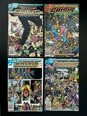 Buy DC Comic Book Lot Of 4 🔥🔥🔥🔥 CRISIS ON INFINITE EARTHS #2,9,11,12 1985-86 NM • 13.59£