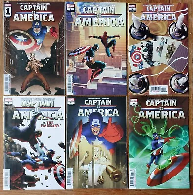 Buy Captain America #1-6 (2023) By JMS & Jesus Saiz - Complete Series, 2 3 4 5 NM • 13.49£
