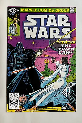 Buy GREAT CONDITION Star Wars #48 1981 Marvel Comics - Darth Vader Princess Leia • 22£