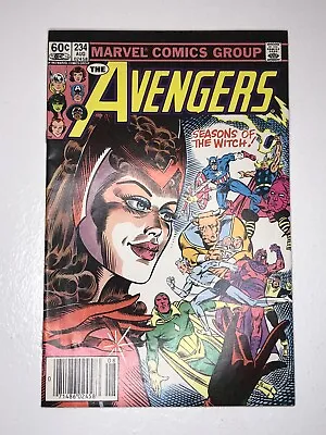 Buy Marvel Comics THE AVENGERS #234 Origin Of SCARLET WITCH Disney+ WANDAVISION 🔥 • 15.20£