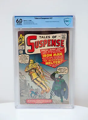 Buy Tales Of Suspense #47 CBCS 6.0 Fine (1963) 1st App Melter  & Last “Old” Iron Man • 417.03£