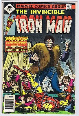 Buy Iron Man 101 4.0 4.5 Nice Pages Frankenstein Wk2 • 7.14£