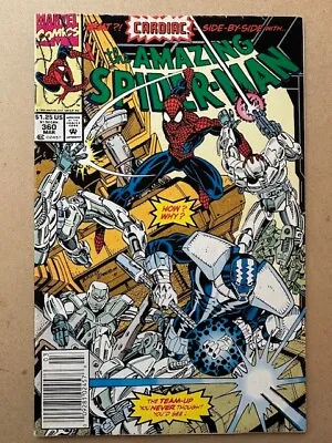 Buy Amazing Spider-Man #360 F+/VF- First Cameo Carnage. Bagley • 8.84£