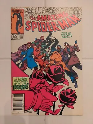Buy Amazing Spider-Man #253 Newsstand 1st Appearance Of The Rose Marvel 1984 VF • 9.46£