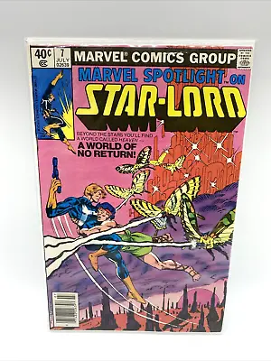 Buy Marvel Spotlight Star-Lord Issue 7 July 1980 Volume 1 With Bag & Board • 2.36£