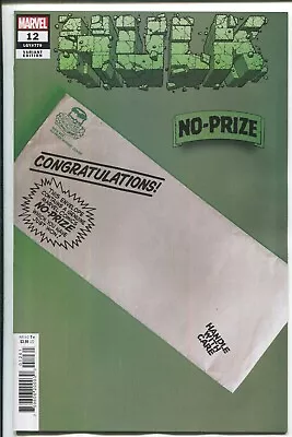 Buy Hulk #12 - No Prize Variant Cover - Marvel Comics/2023 • 3.93£