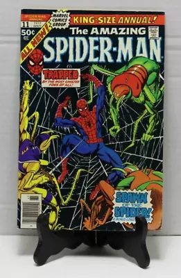 Buy Amazing Spider-Man King Size Annual #11 Marvel Comics 1977 • 7.17£