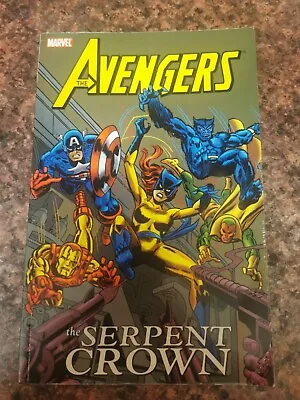 Buy AVENGERS THE SERPENT CROWN TPB  SIGNED BY George Perez  / Hellcat /  Marvel • 40£