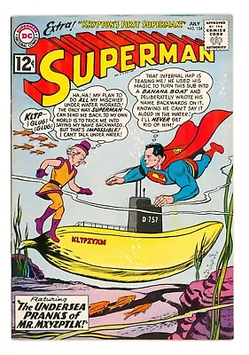 Buy Superman #154 VF-NM 9.0 Versus Krypton’s First Superman • 199£