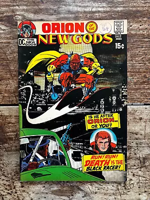 Buy Bronze Age DC Comic NEW GODS #3 - 1971 - Jack Kirby - FN/VFN 7.0 • 15£