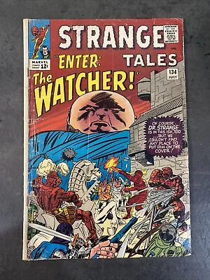 Buy Strange Tales (1951) #134 VG (4.0) Kang The Watcher Human Torch Thing Jack Kirby • 20.67£