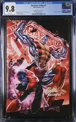 Buy Uncanny X-Men 1 CGC 9.8 Campbell Variant Cover C • 100£