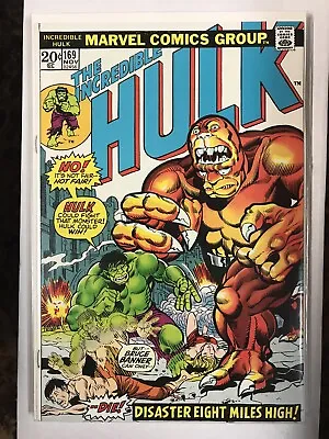 Buy Incredible Hulk #169 (1973) Mid-Grade Marvel Bronze Age 1st Bi-Beast App • 11.84£