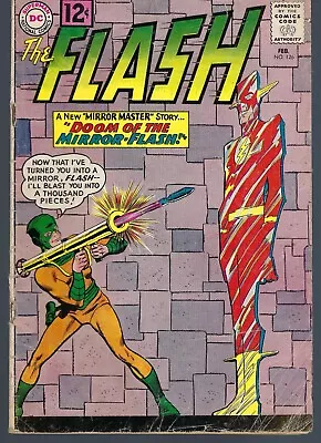 Buy THE FLASH #126 In VG Feb. 1962 With The Mirror Master • 30.39£