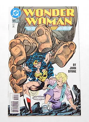 Buy Wonder Woman #105 DC Jan 1996 Comic John Byrne Cover Art 1st App Of Wonder Girl • 13.58£