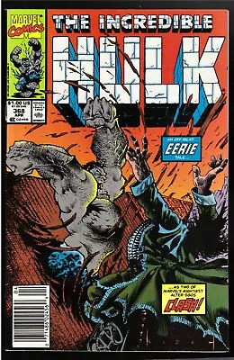 Buy Incredible Hulk 368 1990 Newsstand 7.5/vf- Bruce Banner/hulk/mr Hyde Apps • 14.37£