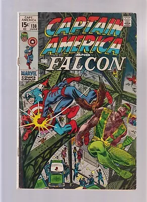 Buy Captain America #138 - Romita Cover (3.0) 1971 • 3.94£