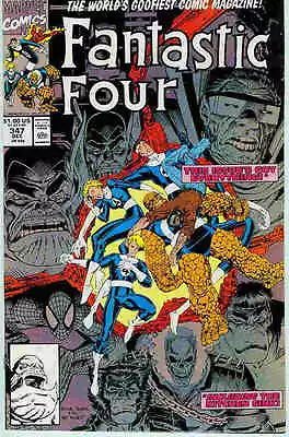 Buy Fantastic Four # 347 (Arthur Adams, New FF) (USA, 1990) • 4.31£