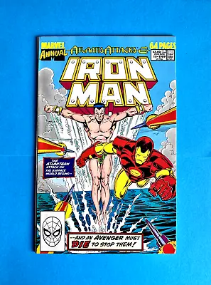 Buy Iron Man Annual #10 (vol 1)  Atlantis Attacks  Marvel Comics 1989  V/g • 5.95£