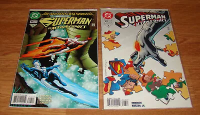 Buy DC Comics, SUPERMAN In Action Comics #744 #747 (NM) 1998 • 7.88£