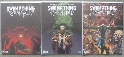 Buy Swamp Thing  Green Hell  #1,2,3 Set..lemire/mahnke..dc 2023..1st Prints..nm • 39.99£