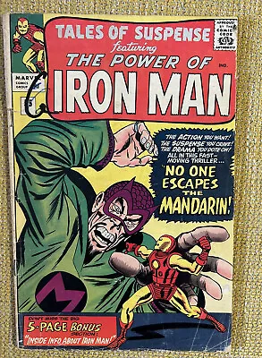 Buy Tales Of Suspense #55 Marvel (1964) 3rd App Appearance Mandarin VG- • 27.50£