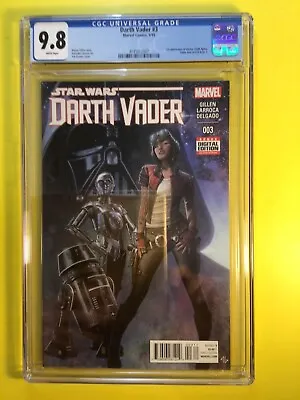Buy Star Wars Darth Vader #3 1st Appearance Of Doctor Aphra CGC 9.8 Marvel 2015 • 197.18£