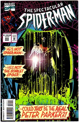 Buy Spectacular Spider-Man #222 Clone Saga (1995) NM • 3.16£