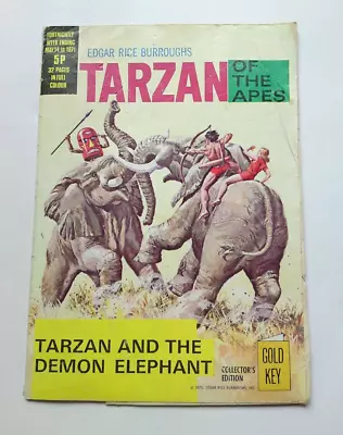 Buy TARZAN COMIC GOLD KEY Edgar Rice Burroughs  Collector's Edition  1971 Vintage • 8.99£